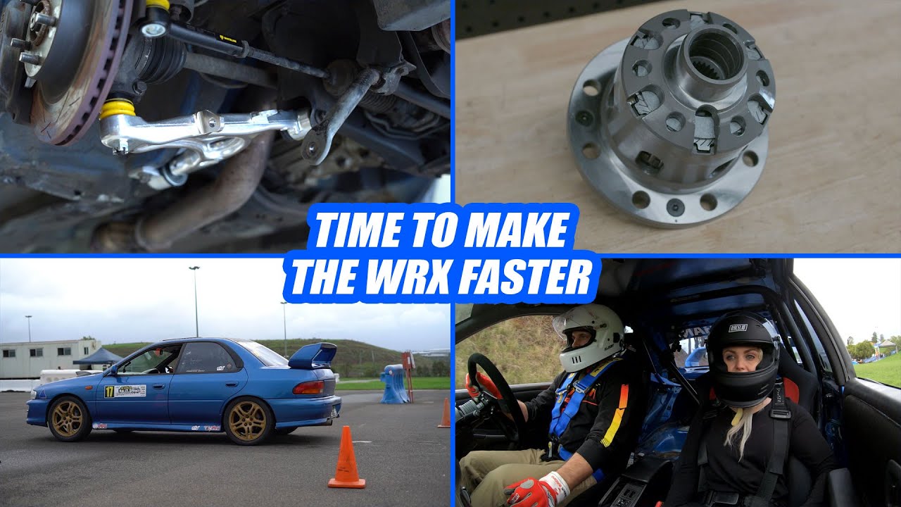 GC8 WRX Upgrades -  LSD and Whiteline Suspension Bits - Project Budget Track Hack WRX Pt8