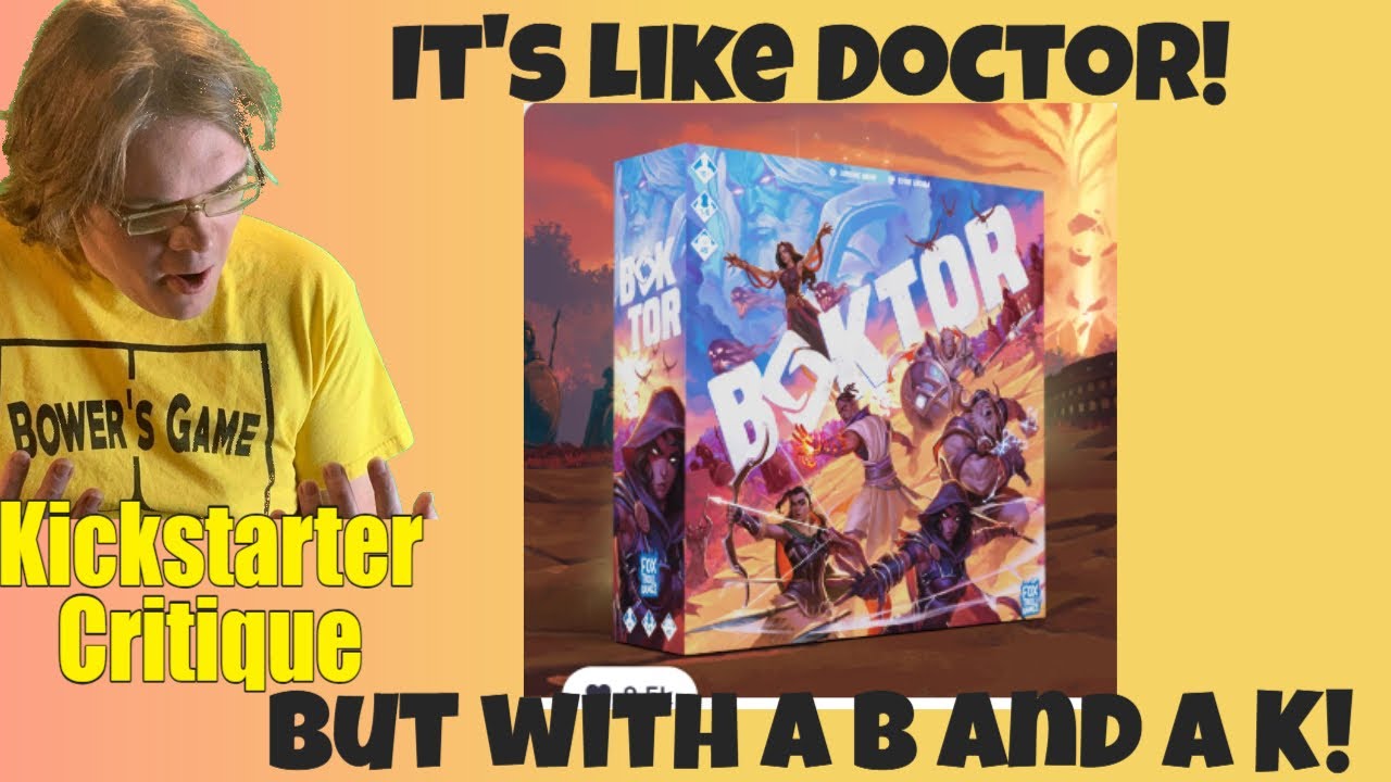 Boktor: Explore, Fight, Evolve  (A-) Kickstarter Critique Review
