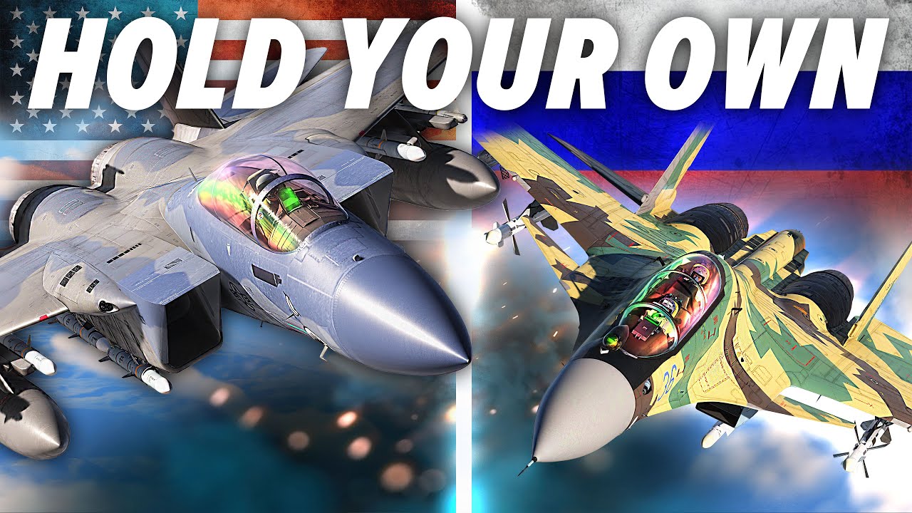 F-15 Eagle With AIM-120D Missiles | DCS World