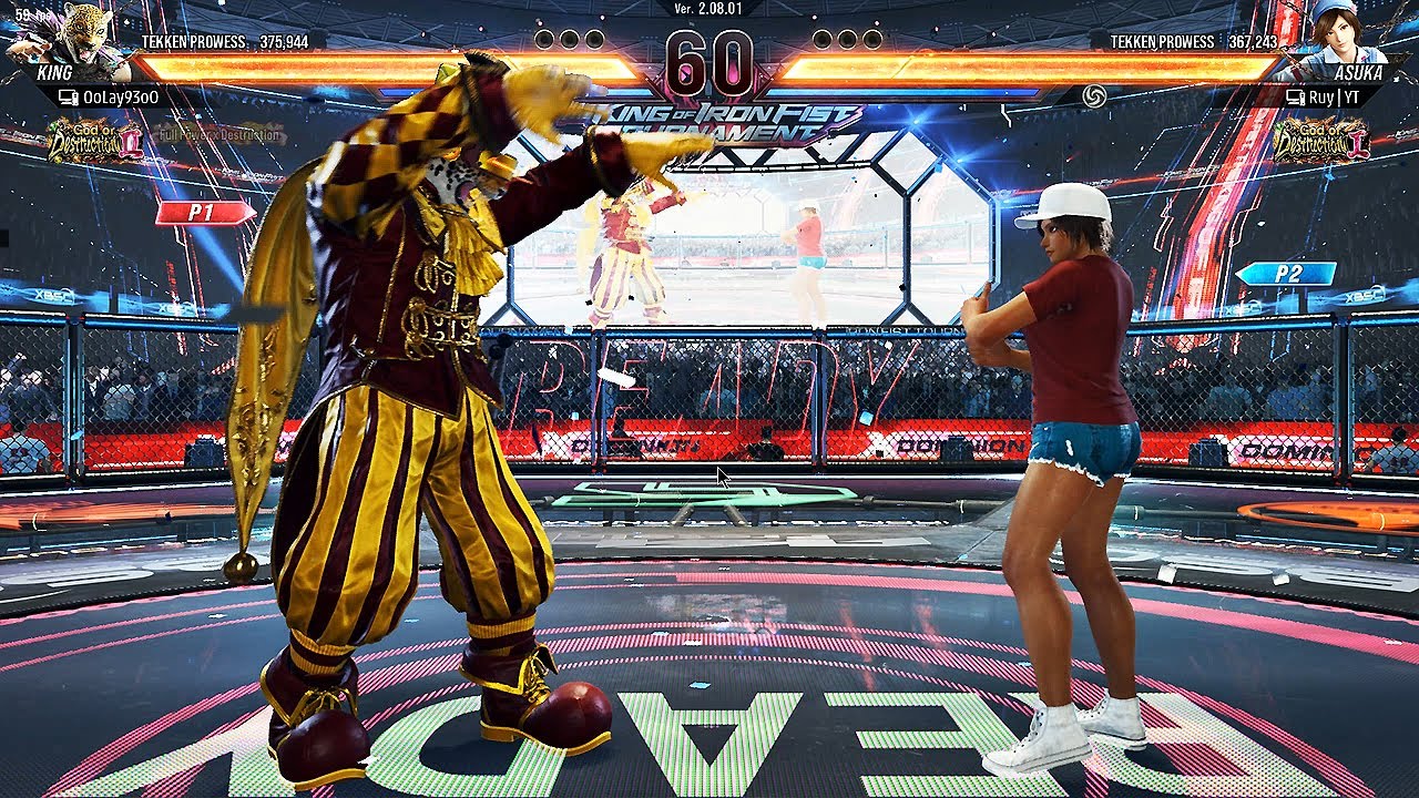 Asuka hits like Asuka
