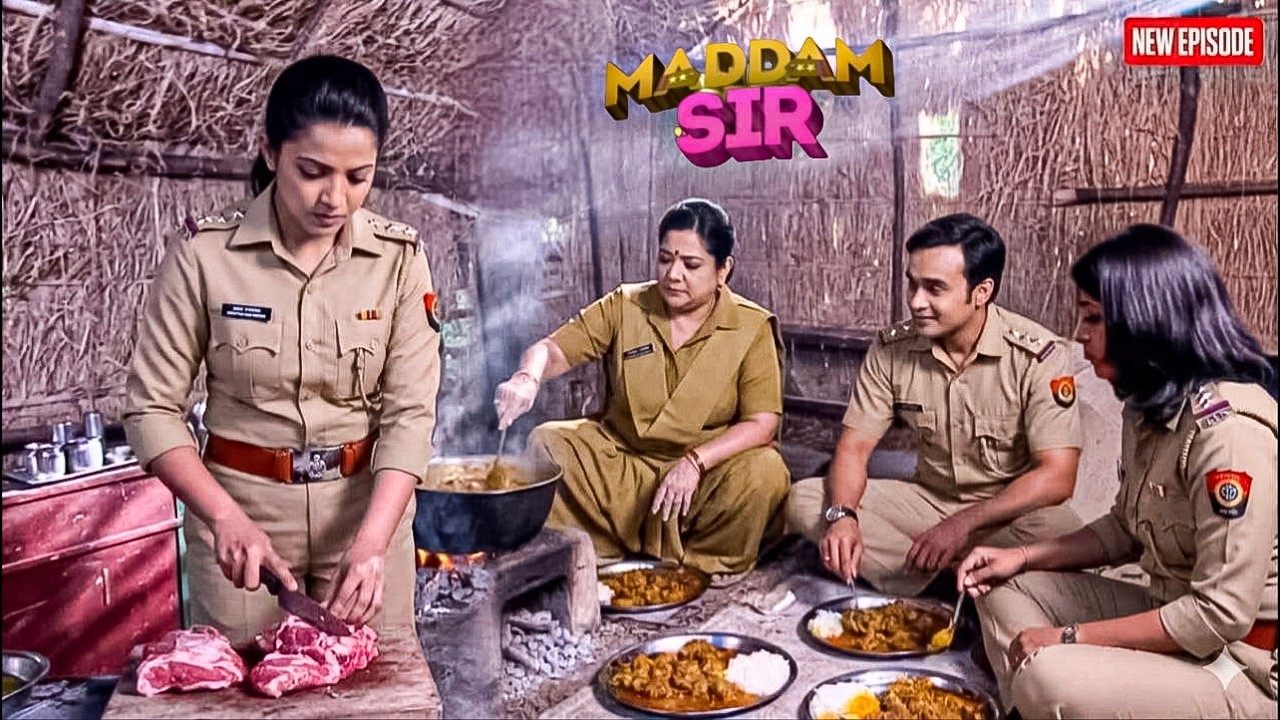 मैडम सर ने जंगल में सबके लिए बनाया मटन चावल || MADAM SIR || NEW EPISODE ||