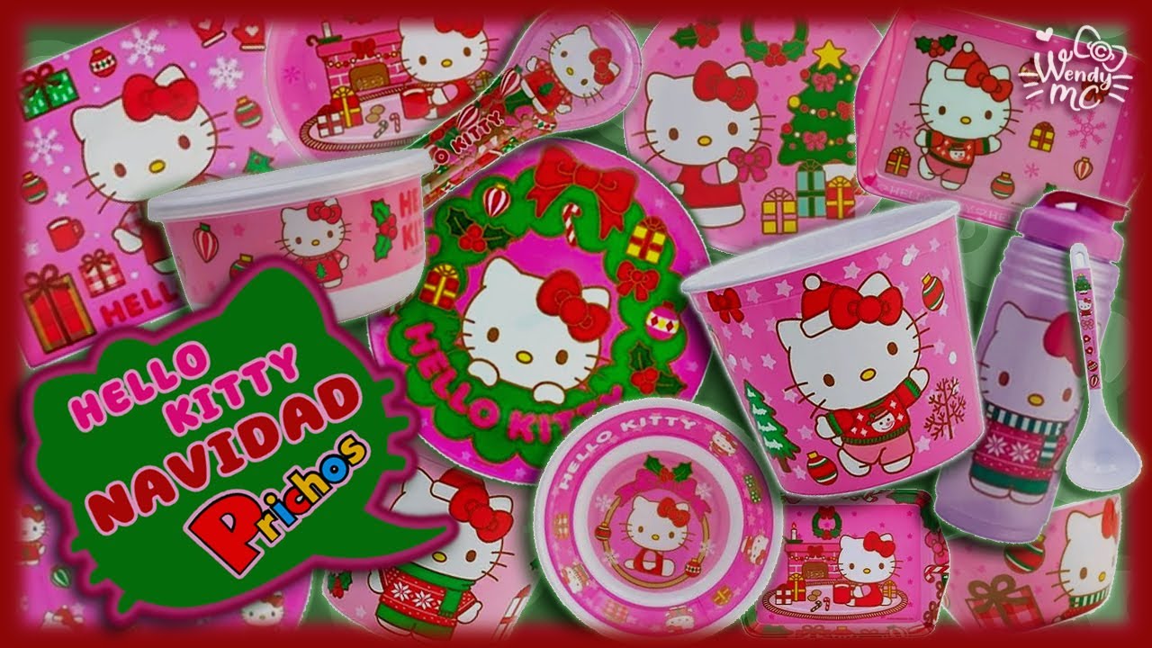 Toda la colección de HELLO KITTY NAVIDAD PRICHOS !!!  y otras compritas acumuladas