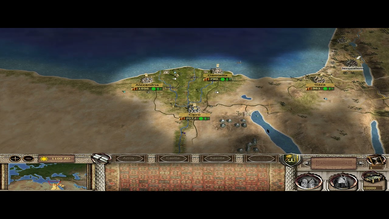 Medieval II Total War Stainless Steel Egypt Ambient