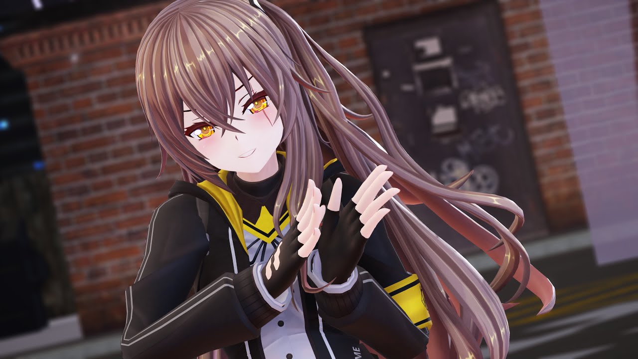 【MMD】『Overdose』UMP45【ドールズフロントライン/Girls' Frontline/少女前線 /소녀전선】2160p 4K