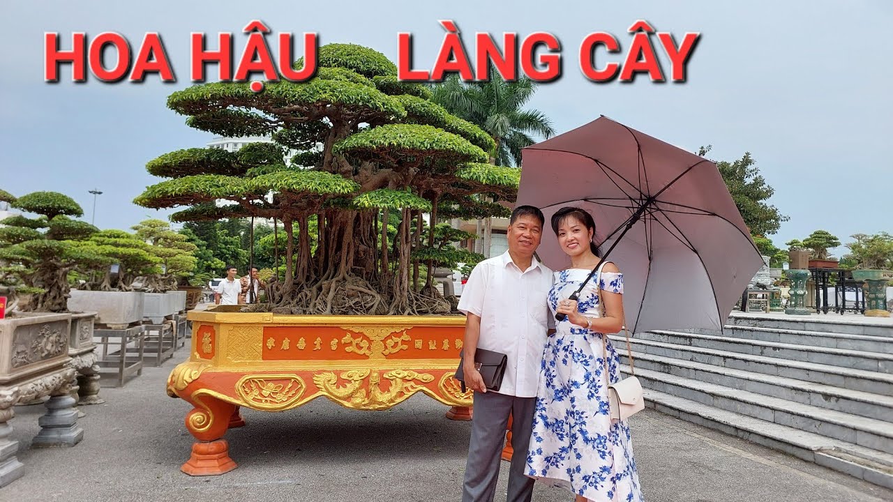 ANH TOÀN ĐÔ LA & CHỊ THU * HOA HẬU LÀNG CÂY đi 1 vòng triển lãm Bắc Ninh ngắm những TP QUÝ .
