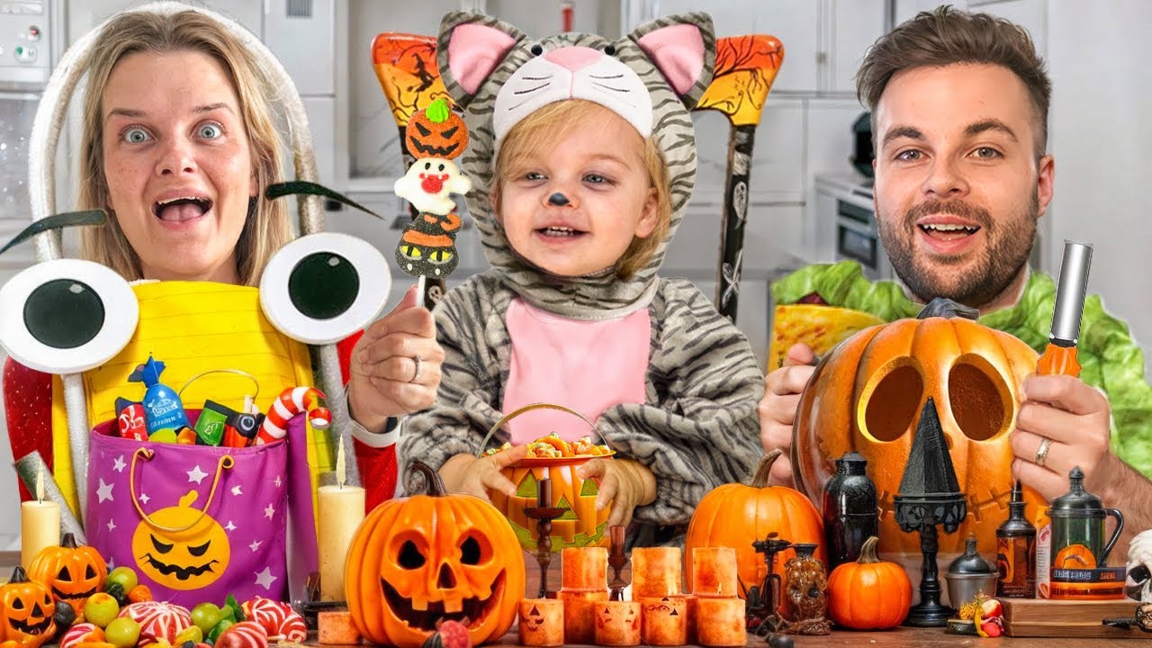 We had a EPIC Family HALLOWEEN Party