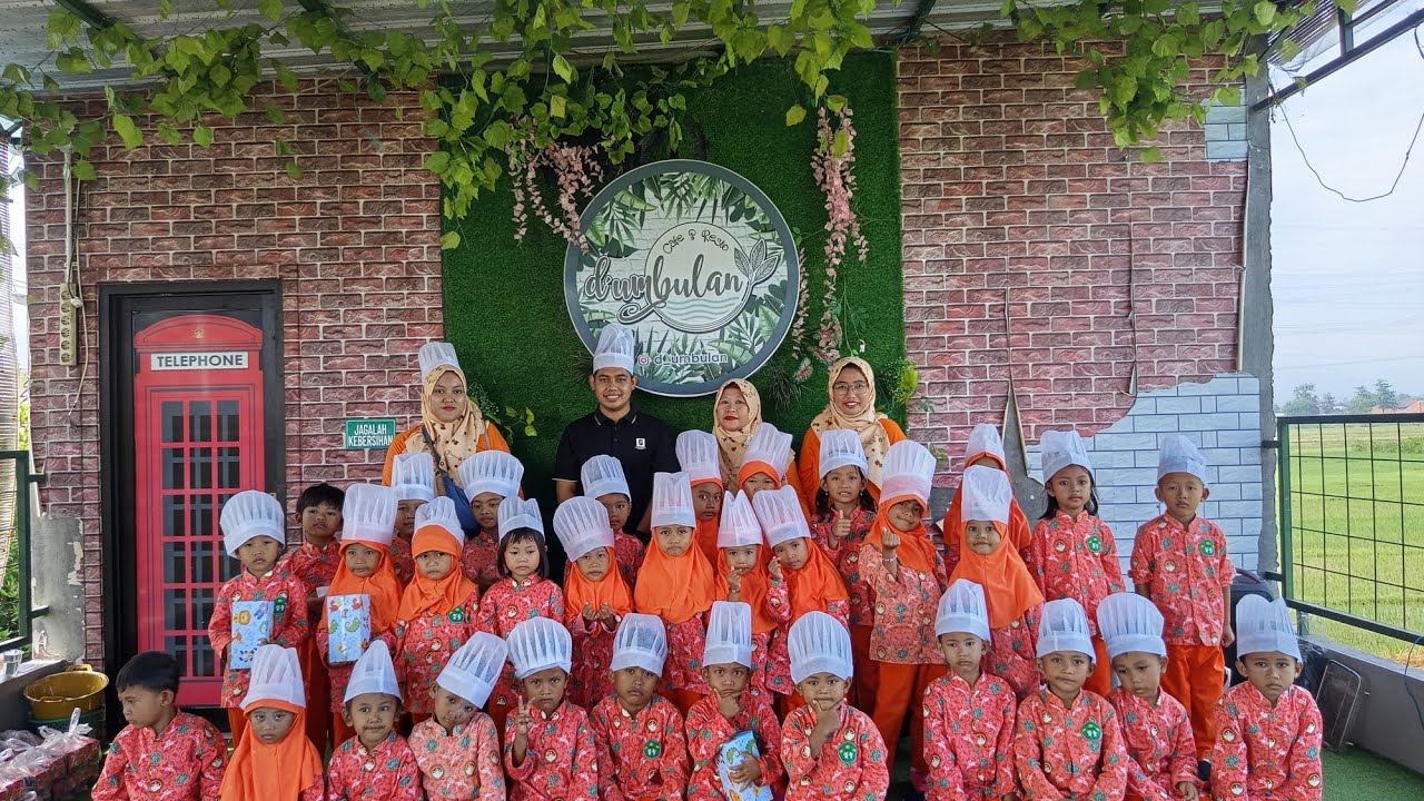 Cooking class di dfc umbulan | tema koki praktik ayam krispi #cooking #anaktk 
