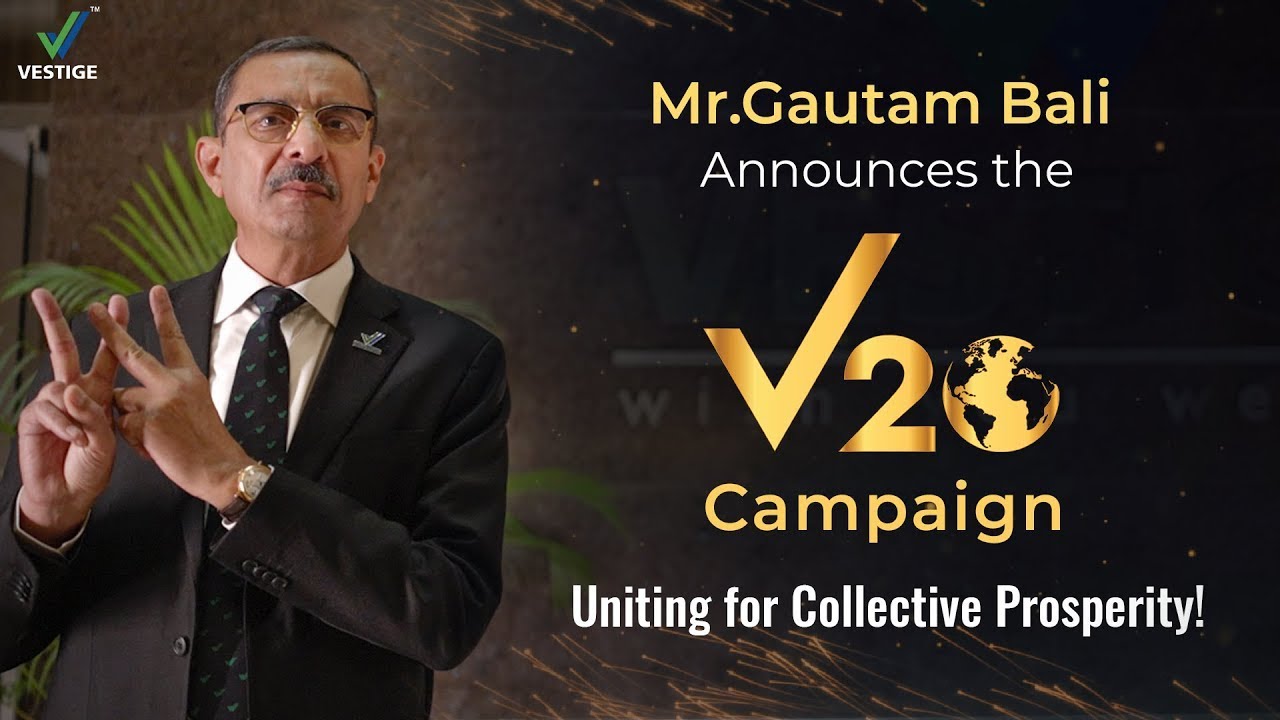 Mr.Gautam Bali's V20 Campaign & New Milestone Celebration with New Year 2024
