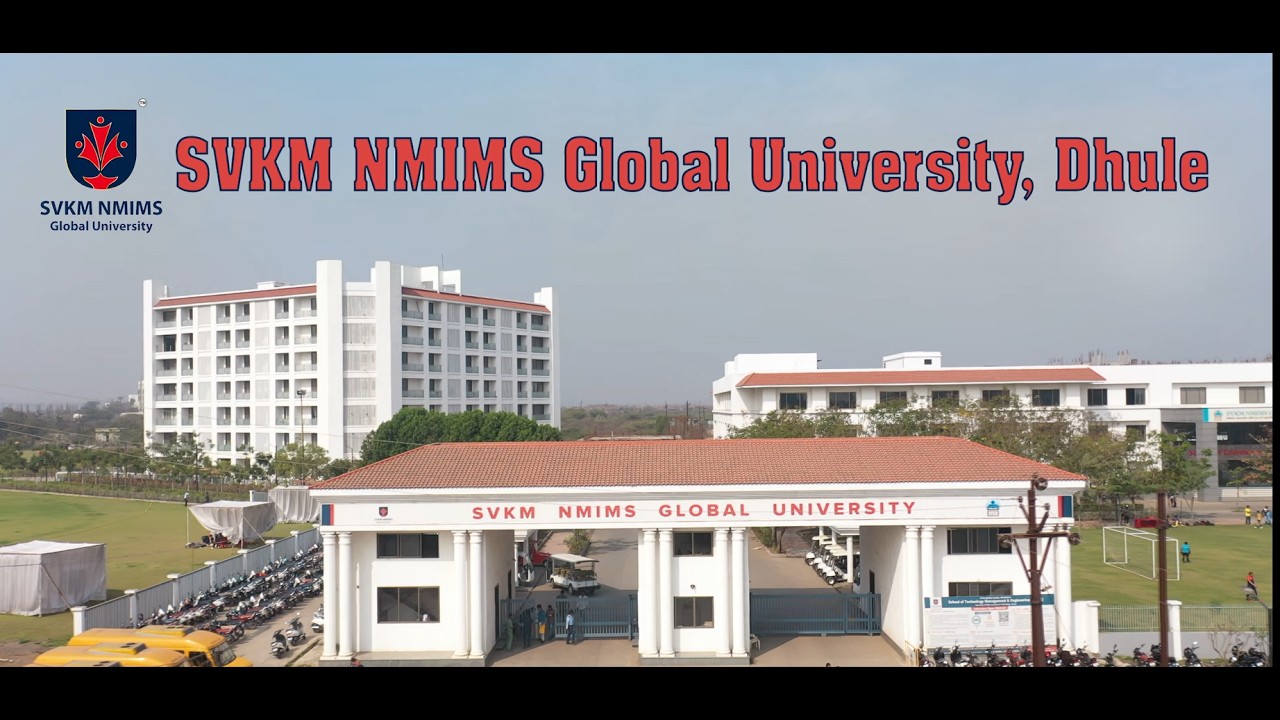 Inside SVKM's NMIMS Global University Dhule | Campus Tour & Student Experiences
