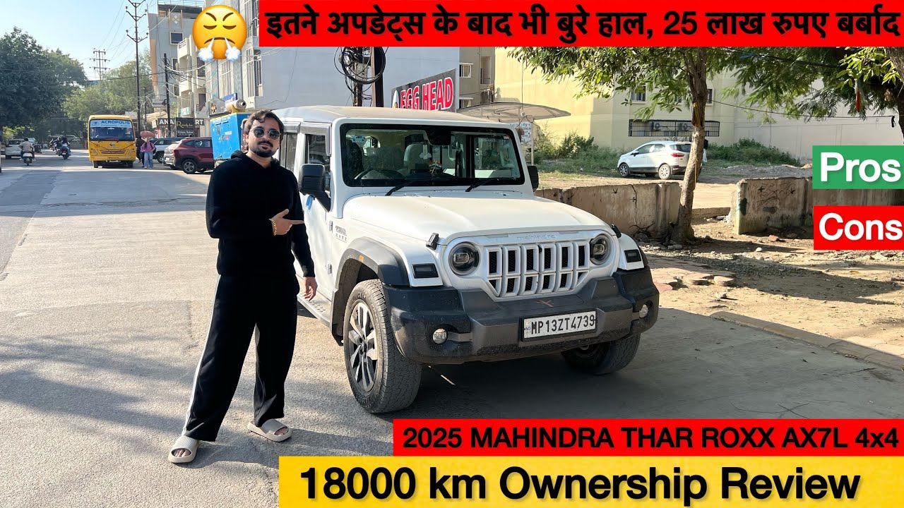2025 MAHINDRA THAR ROXX | AX7L 4x4 DIESEL | Ownership Review | Pros and Cons:-