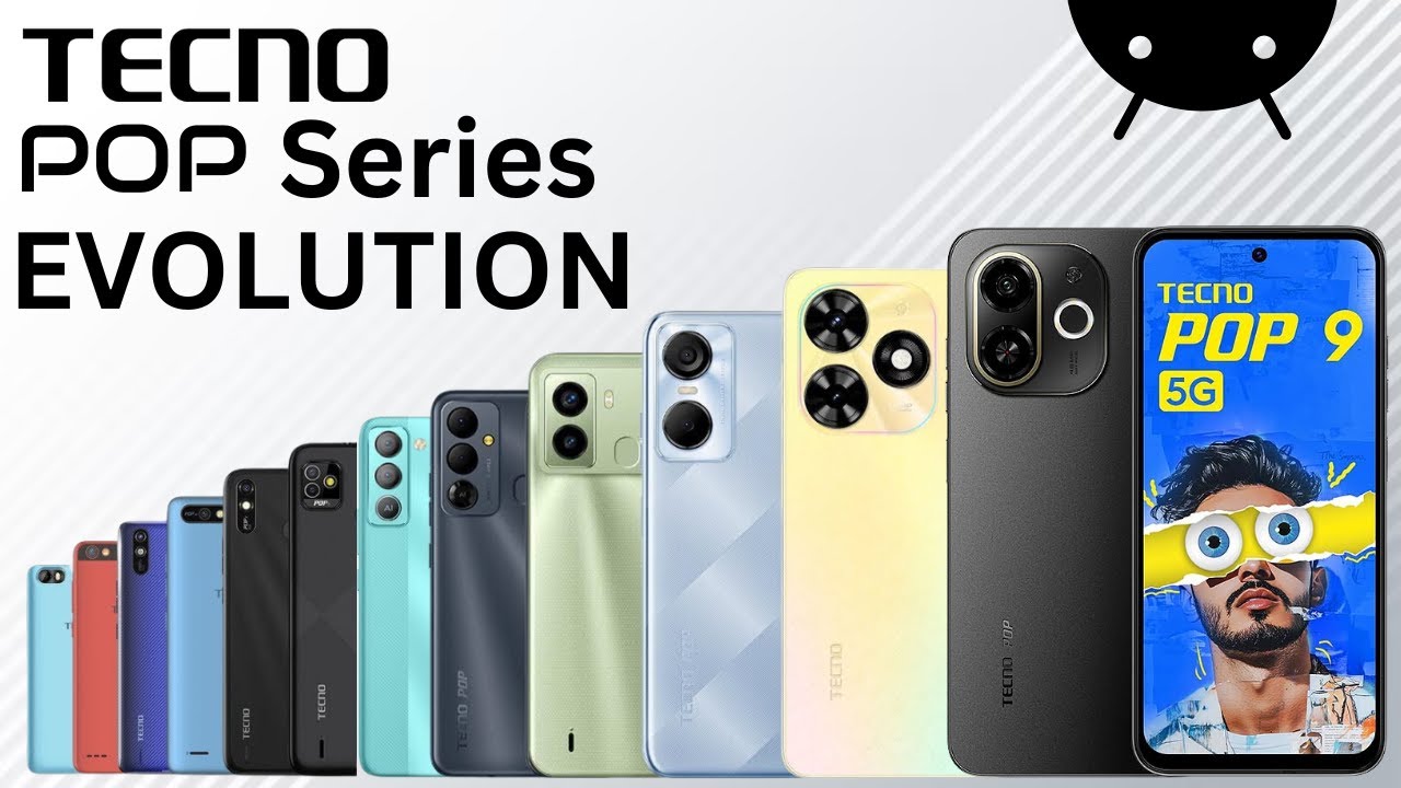 Evolution Of Tecno Pop Series | History Of Tecno