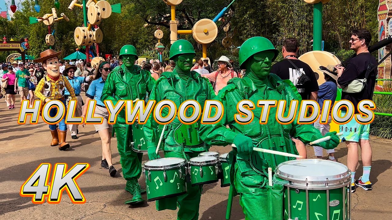 Hollywood Studios in Disney World Part 2/2, Orlando 4K