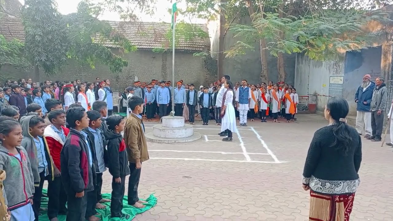 પ્રજાસત્તાક પર્વ ઉજવણી 2026 #vijapadischool #republicday