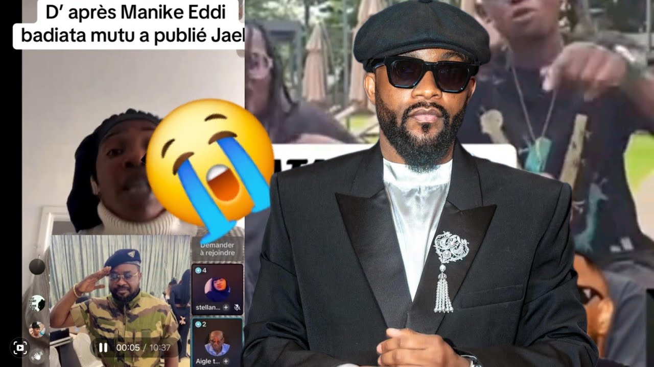 BOYOKA  POURQUOI MANIKÉ ALOBI EDDY BADIATA A PUBLIER JAEL, LIKOLO YA MAITRE GIMS VIDEO ICI👇
