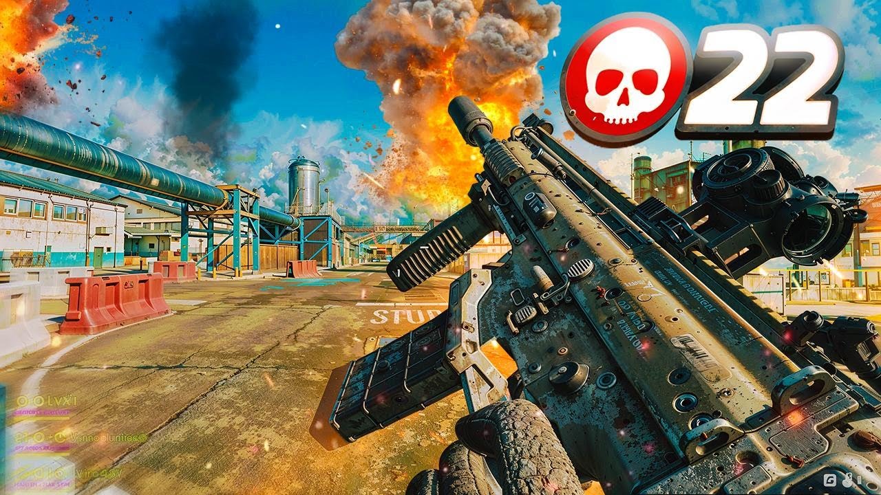 22 KILLS QUADS REDSEC GAMEPLAY BEST SOR 556 MK2 Class Setup!