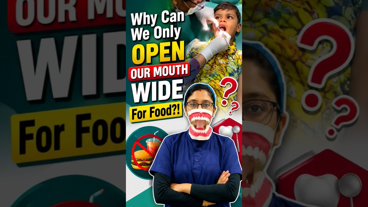 😂 Why Can We Open Our Mouth Wider for Golgappas Than at the Dentist? #shorts