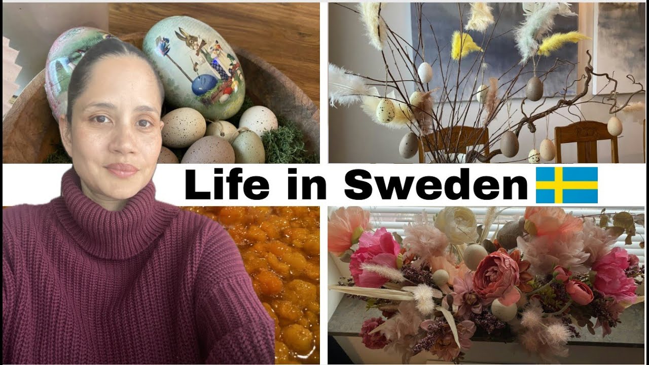Day in the Life in Sweden | Slow Living | Grocery Shopping | Spring  | Cooking | Asian in Sweden