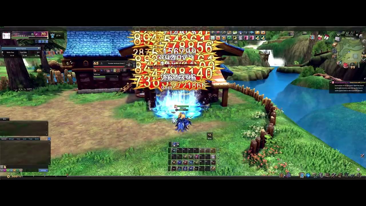 Aurakingdom impact Guardian & Stellar Sphere Tyr Infusion combo aoe thunder dmg