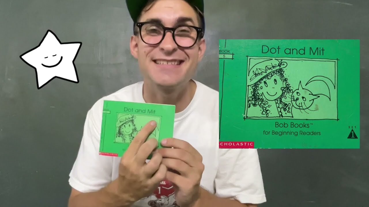 BOOK - DOT and MIT. LEARN to READ PHONICS CVC