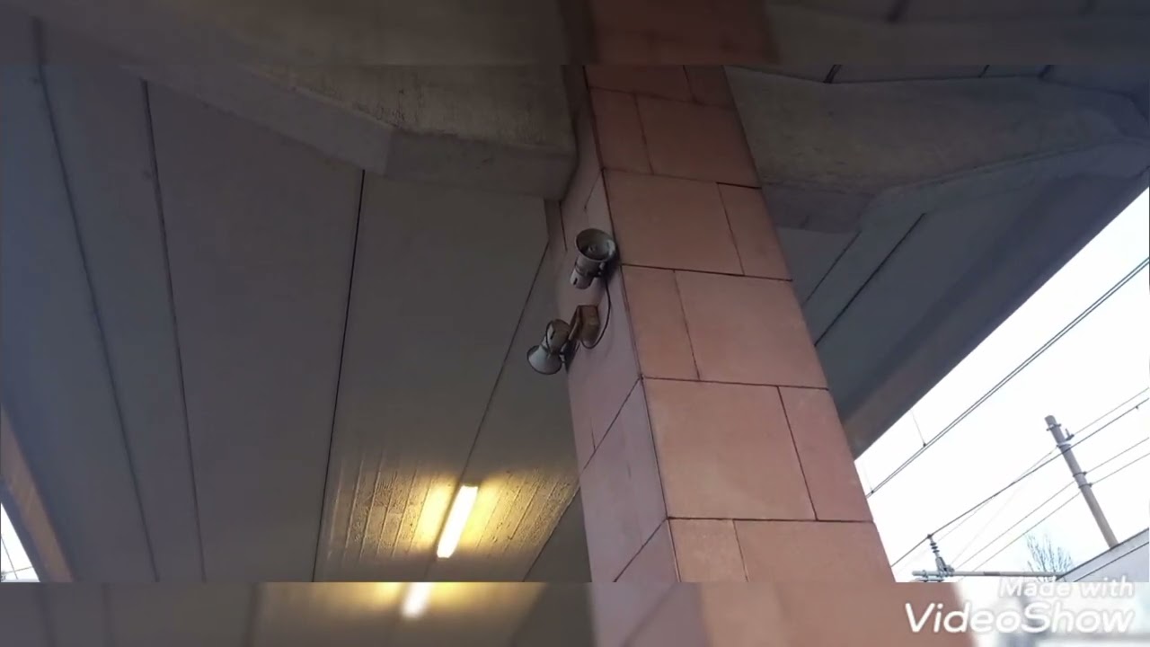 Alcuni annunci alla stazione di Vezzano Ligure