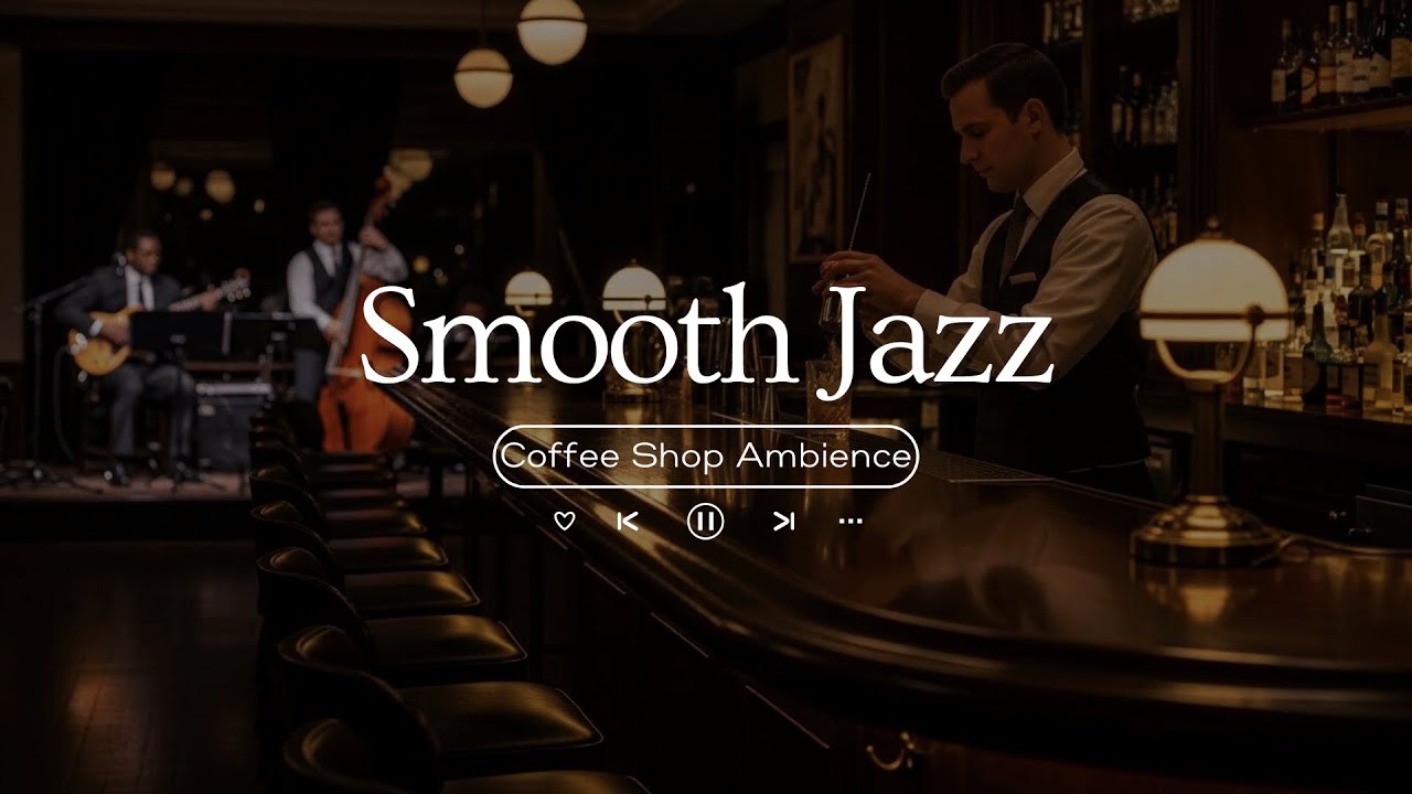 Night Jazz On Rooftop 🌙 - Relaxing Smooth Jazz Music For Work & Evening Unwind