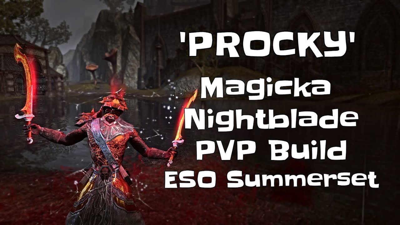 'Procky' | Magicka Nightblade PVP Build | ESO Summerset