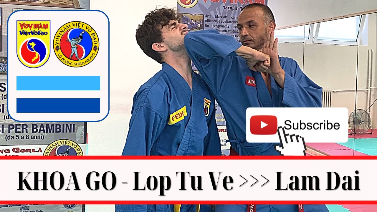 Vovinam Tutorial | KHOA GO - Exam for BLUE BELT | M° Vittorio Cera