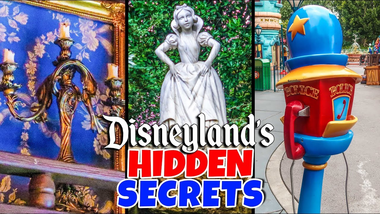 Top 7 Hidden Secrets at Disneyland - Pt 2 - Disney Secrets