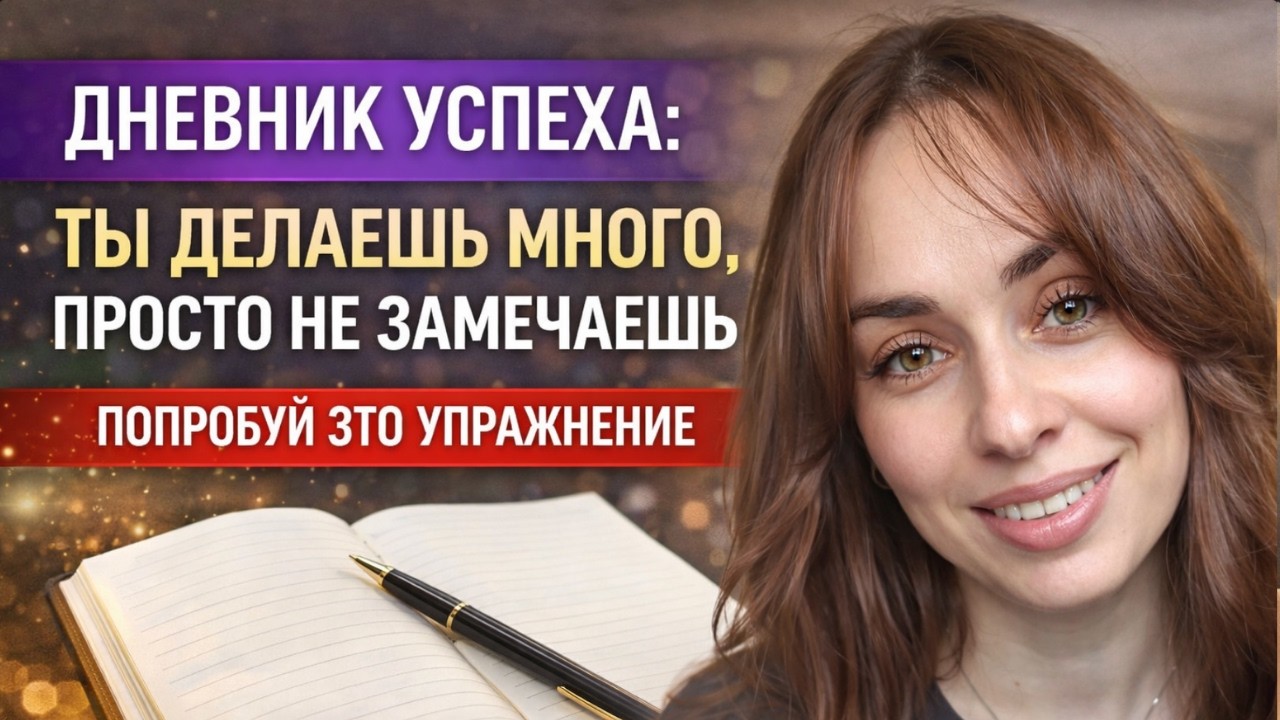 Дневник Успеха: ты делаешь дохера, просто не замечаешь. Попробуй это упражнение