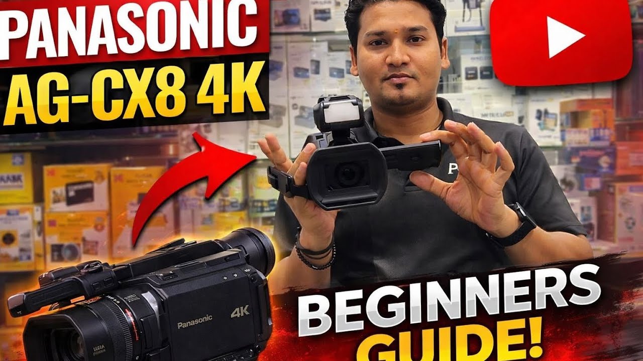 Detail review of  Panasonic's (AG-CX8 4K) live demo & specifications!#panasonic #review 