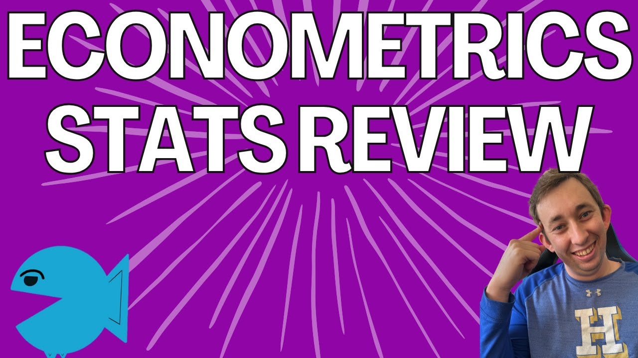 The Stats You NEED to Remember for Econometrics in 5 Minutes