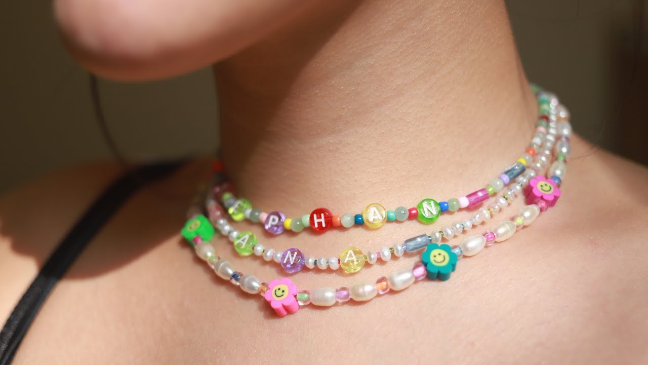 DIY Rice Pearl Necklace | Tools, Hardware, & BEADS!! | soothingsista