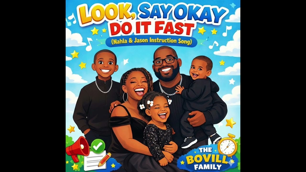 Look, Say Okay, Do It Fast #YouTubeShorts #KidsSong #AffirmationsForKids
