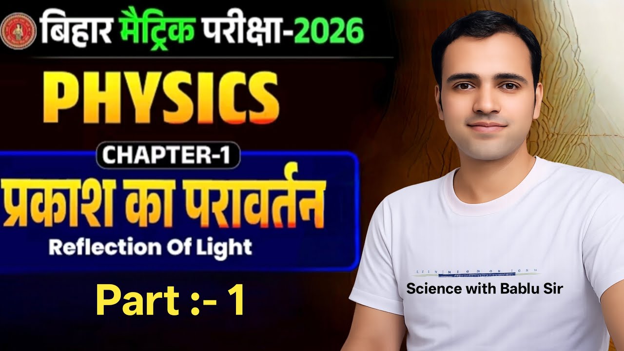 प्रकाश का परावर्तन आसान भाषा में | Light Reflection | Mirror Types