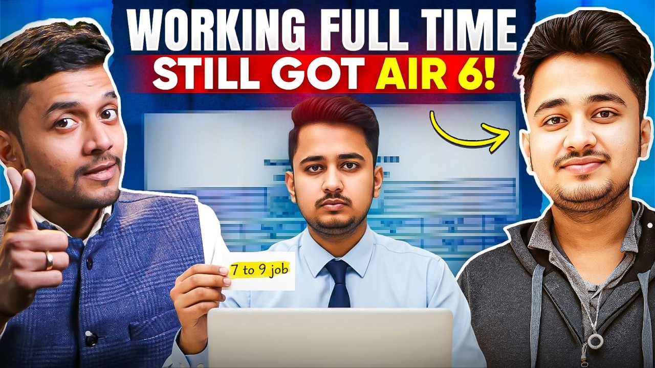 AIR 6 While Working Full Time 😱 How Did He Do It?