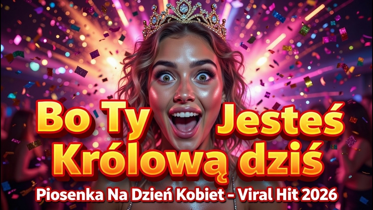 Bo Ty Jesteś Królową Dziś 👑 | Piosenka Na Dzień Kobiet 2026 | DIsco Polo Hit 🔥