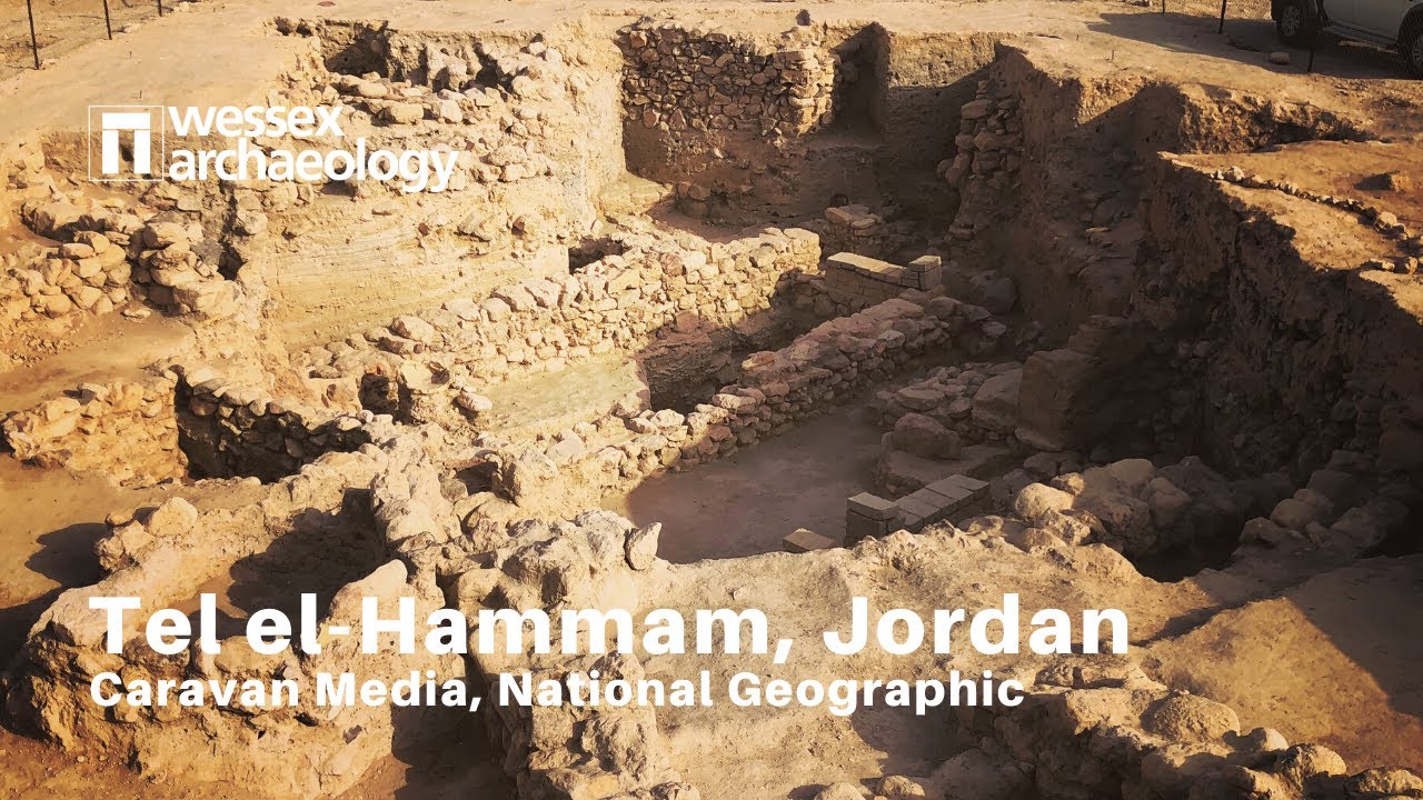 National Geographic: Archaeological recording using UAV (drones) at Tel el-Hammam, Jordan