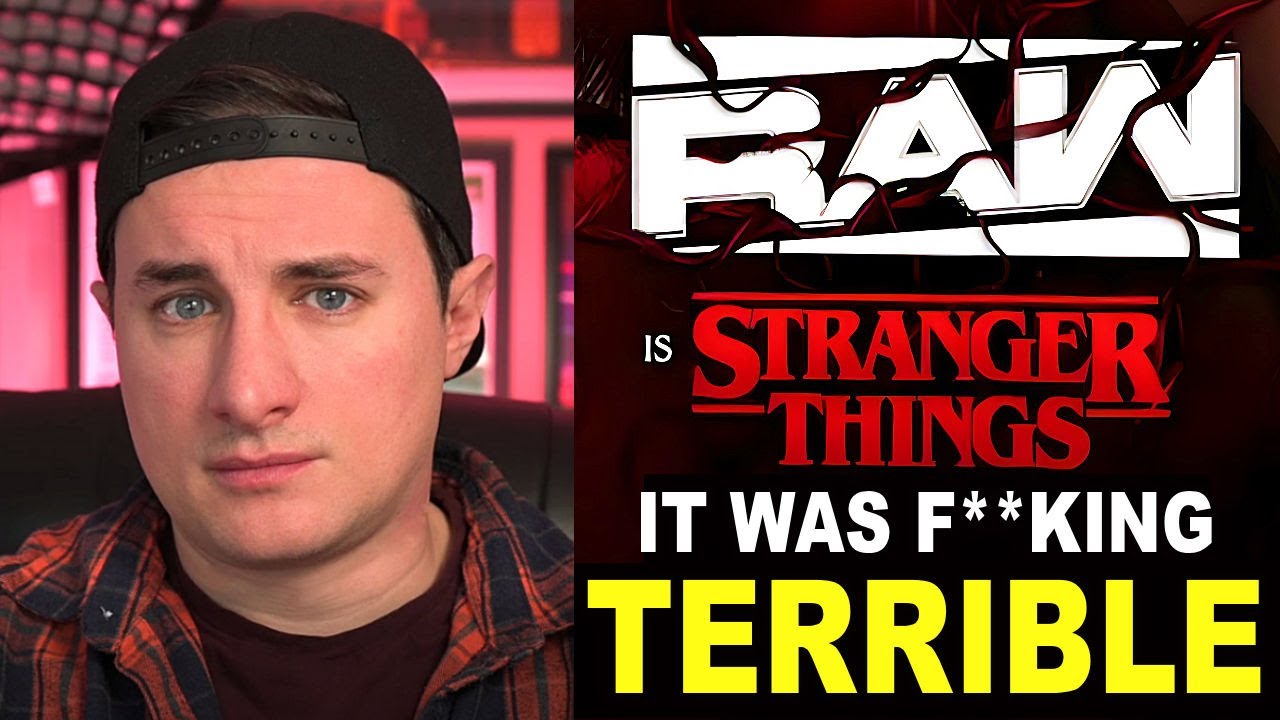 James Reviews WWE RAW / Stranger Things crossover