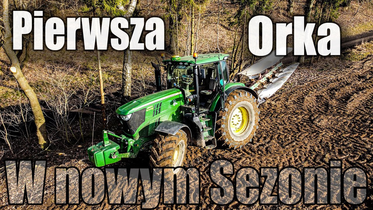 Wykonuję Orkę Na Nowych Działkach 🚜 JD 6r w Akcji 💪🚜  Co Dalej z Adrianem (Jockerfarm) ⁉️