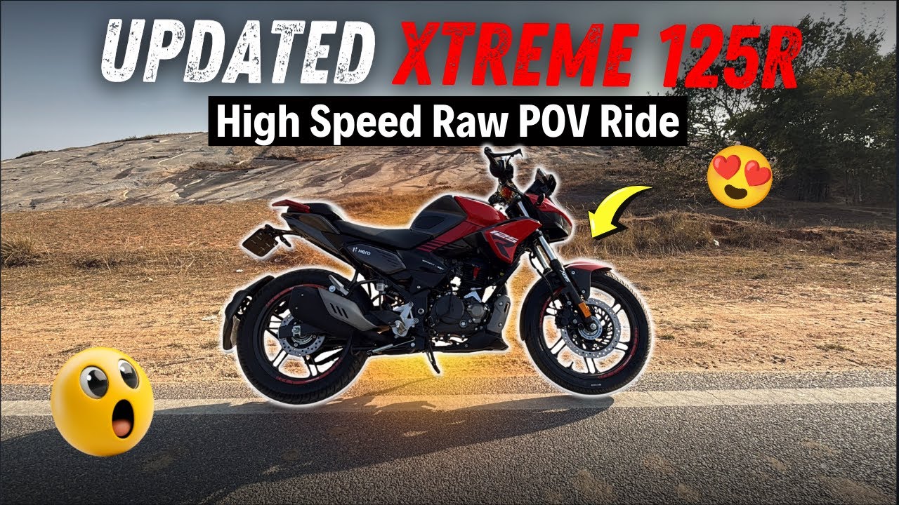 Updated Xtreme 125R Dual Channel ABS 🔥| High Speed Raw POV Ride 😱🔥