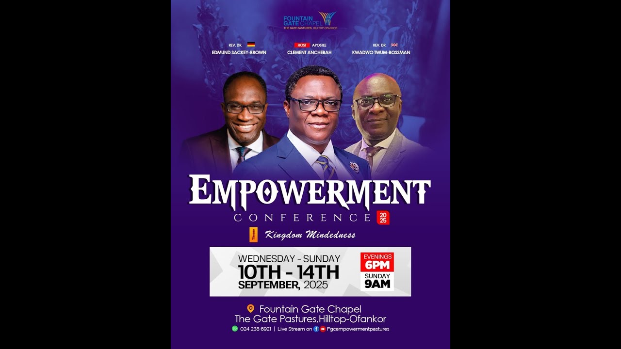 | Rev. Dr. Edmund Sackey-Brown | Empowerment Conference Day 3 | 12-09-25