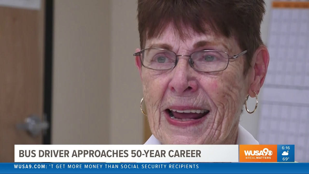Meet the 79-year-old school bus driver. She is approaching 5 decades behind the wheel