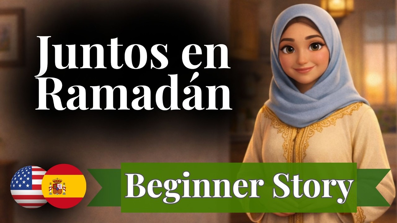 Learn Spanish Through a Short Story (A1–A2) | Everyday Spanish in Ramadan | A1–A2