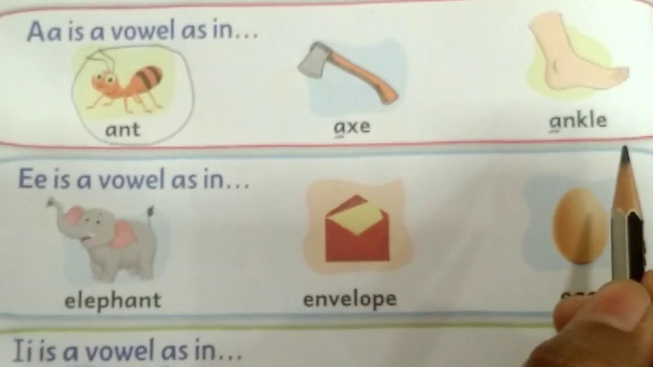 UE vowels example