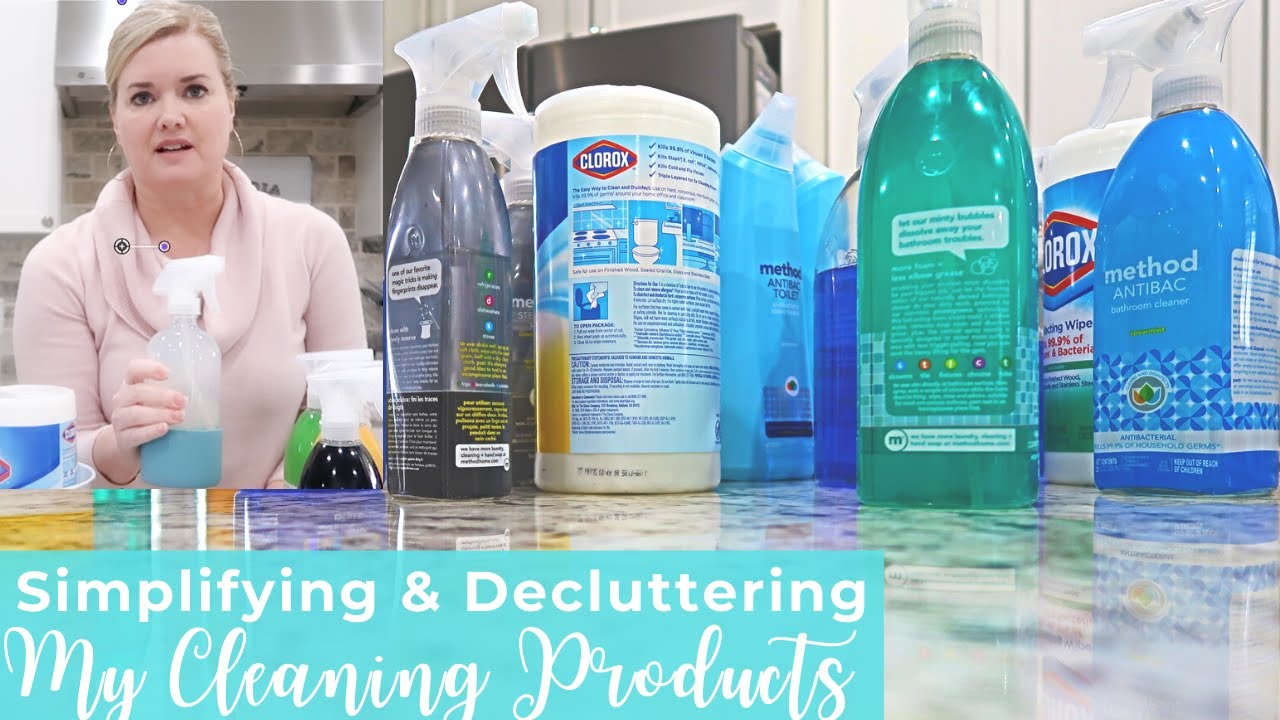 Declutter Cleaning Products | Simplifying How I Clean | Simplify 2020