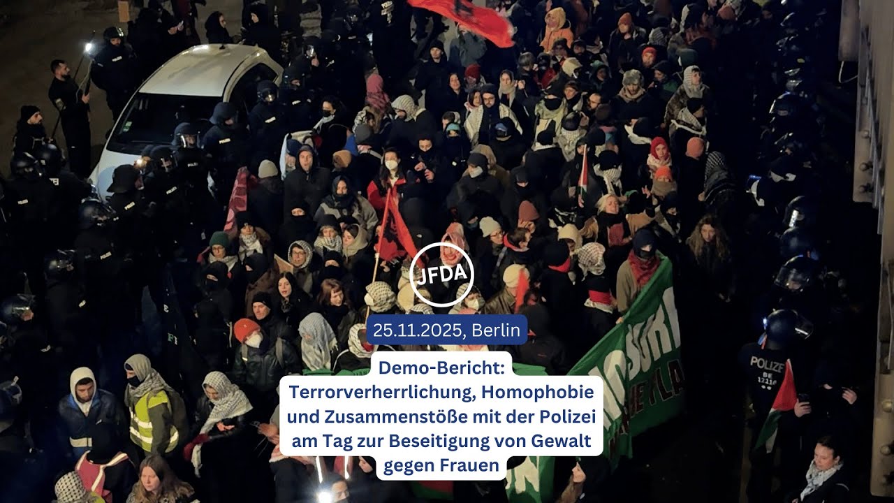 &bdquo;No surrender &ndash; keep the flame burning&ldquo;: Demo-Bericht, Berlin 25.11.2025