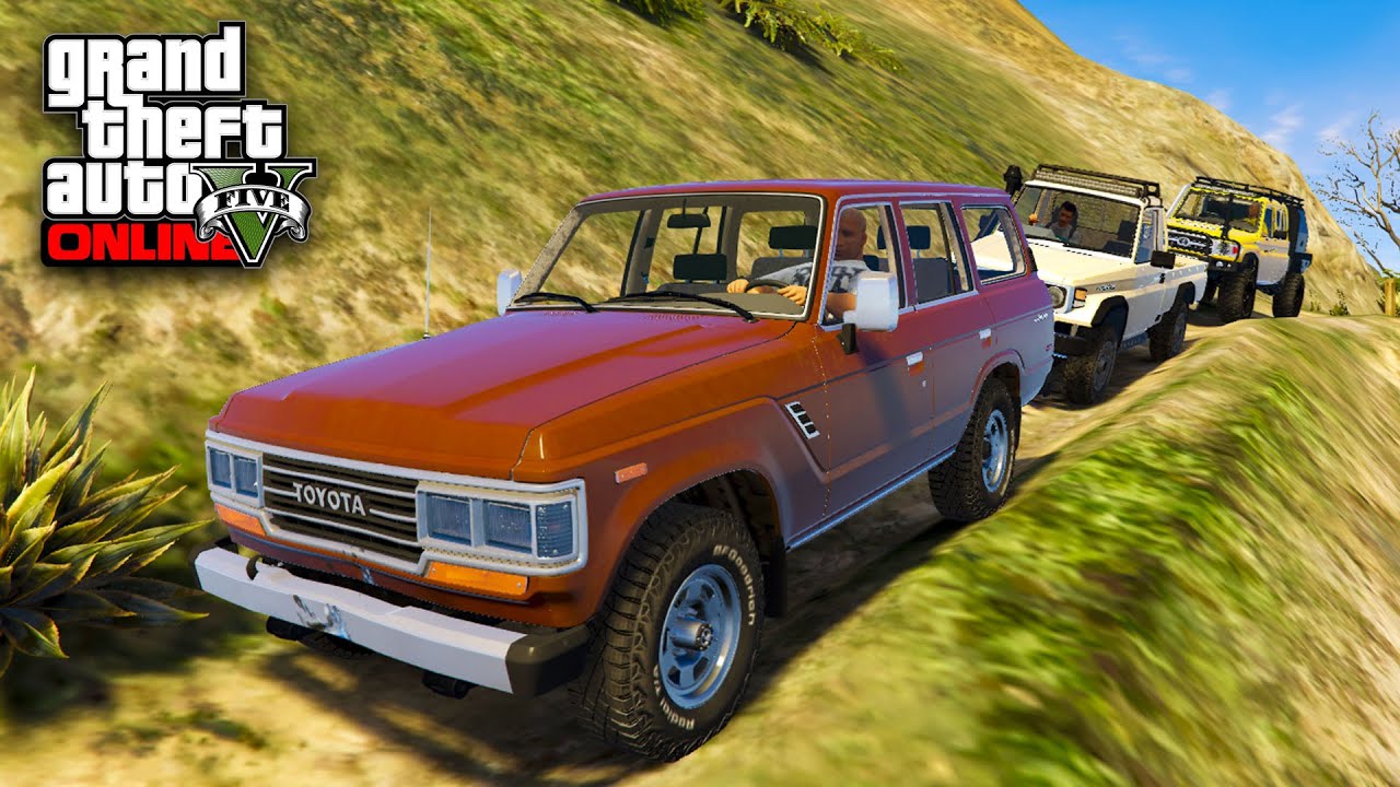 ¡RUTA OFF ROAD EN LAS CAMIONETAS DEL PATRÓN! | GTA V MODS