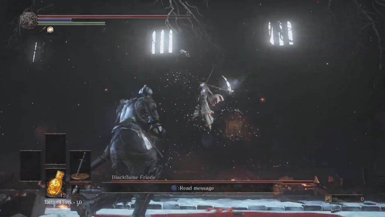 DARK SOULS III - Sister Friede's Final Day In Ariandel