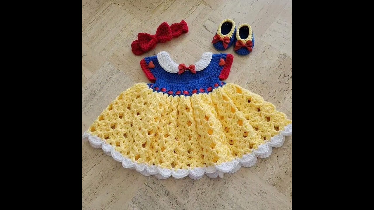 Fabulous And Style Free Crochet Patterns Crochet Baby Frock Outfit Designer Ideas 