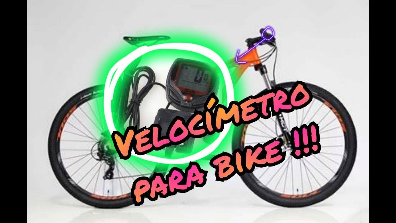 Como configurar e instalar velocímetro de bike + teste e tombo?!?!